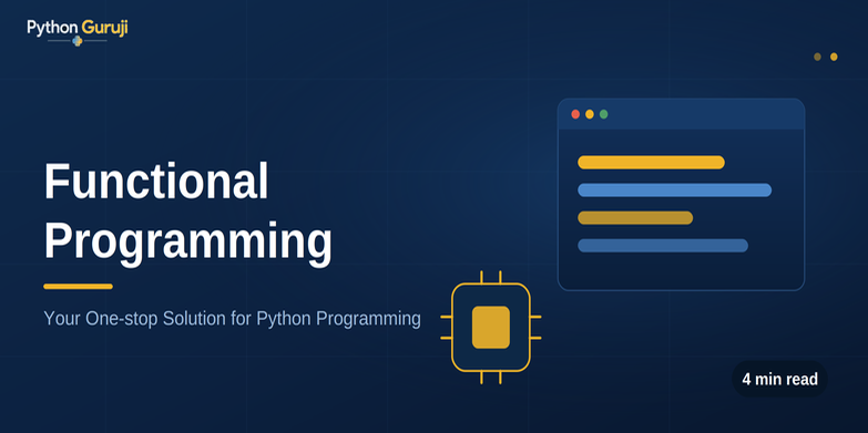 Functional Programming in Python: map(), filter(), lambda & More — cover image