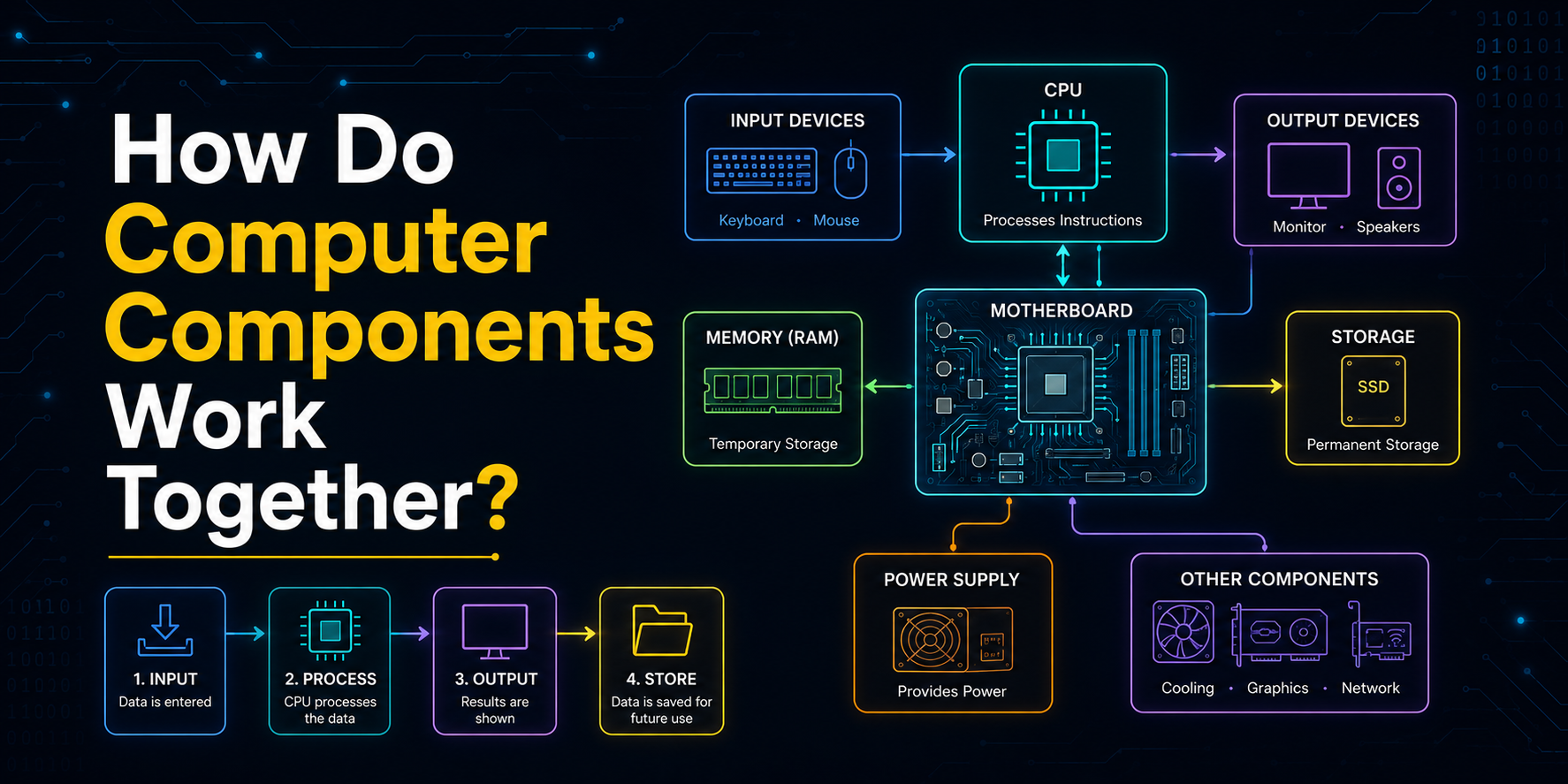 How Do Computer Components Work Together?