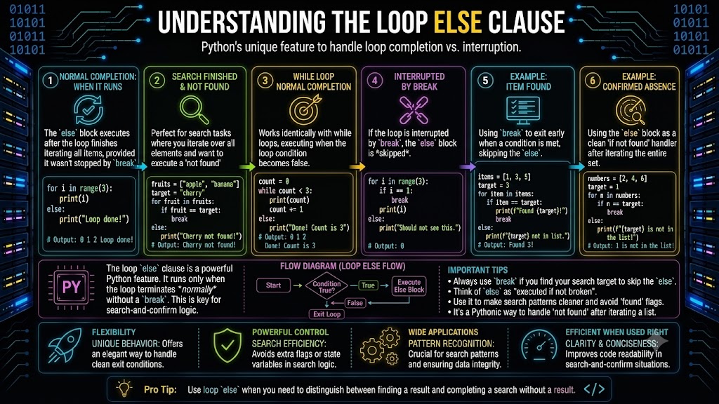 Understanding the Loop else Clause