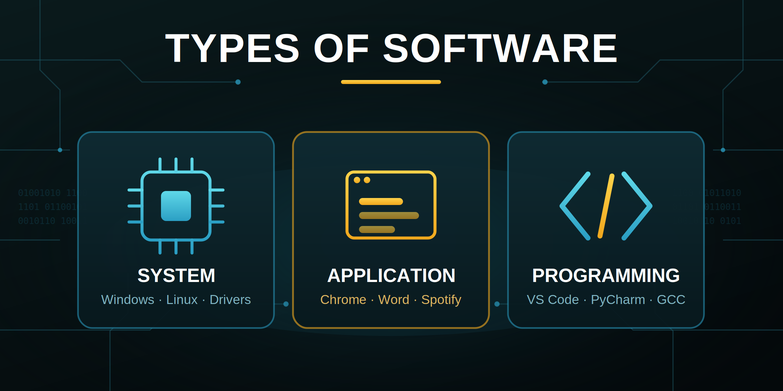 Types of software