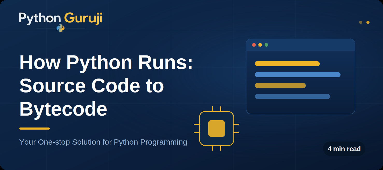 From source code to bytecode — cover image