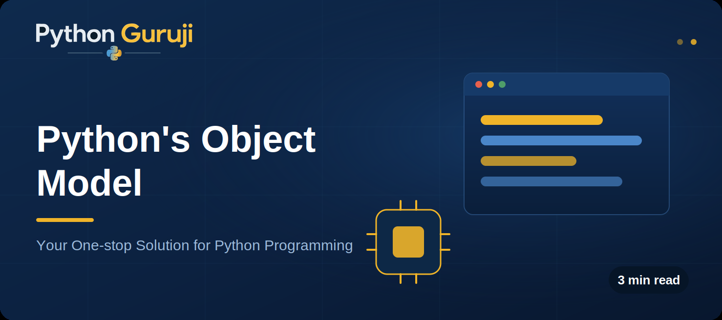 Python Object Model for Beginners: A Complete Guide — cover image