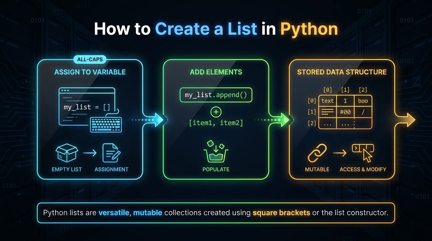 How to Create a List in Python