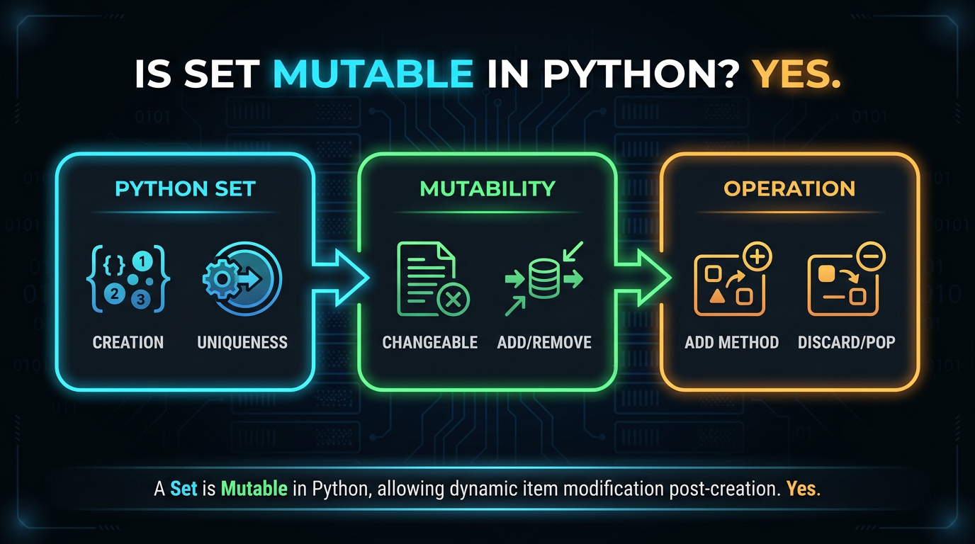 Is Set Mutable in Python?