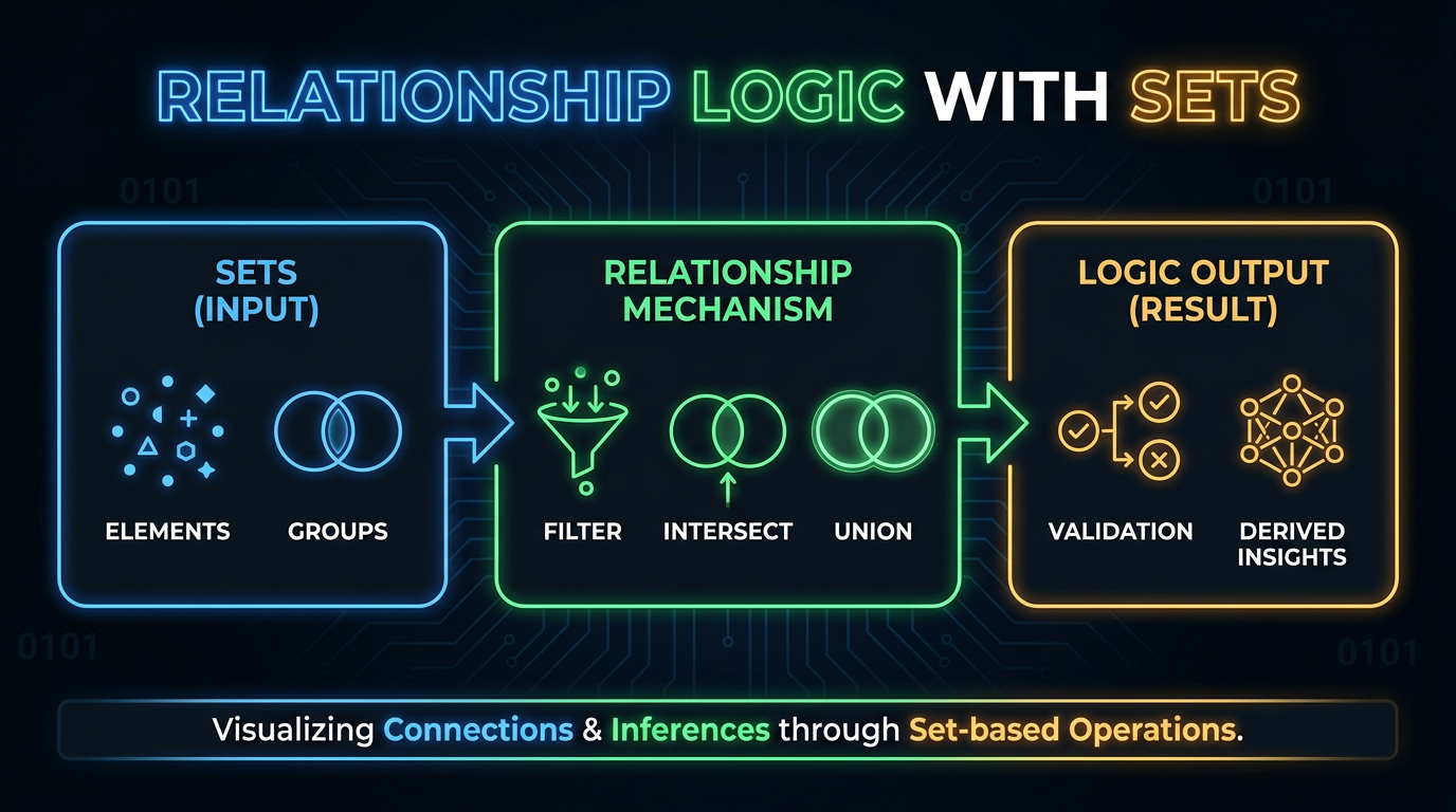 Relationship Logic with Sets
