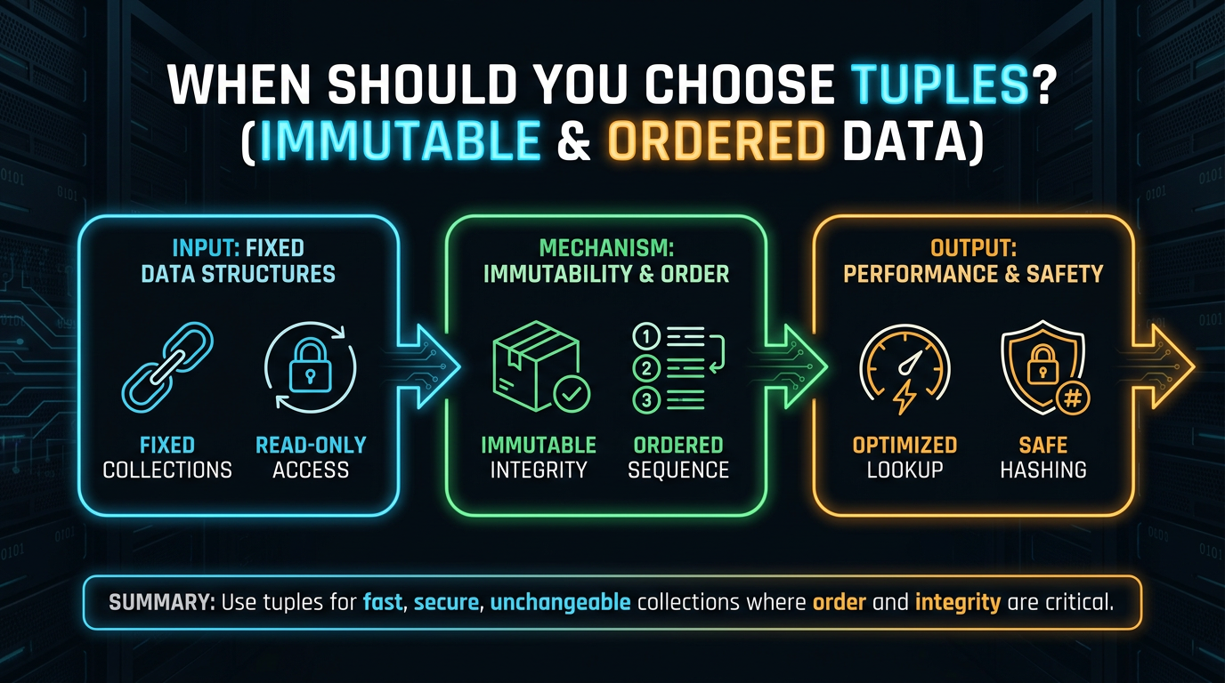 When Should You Choose Tuples?