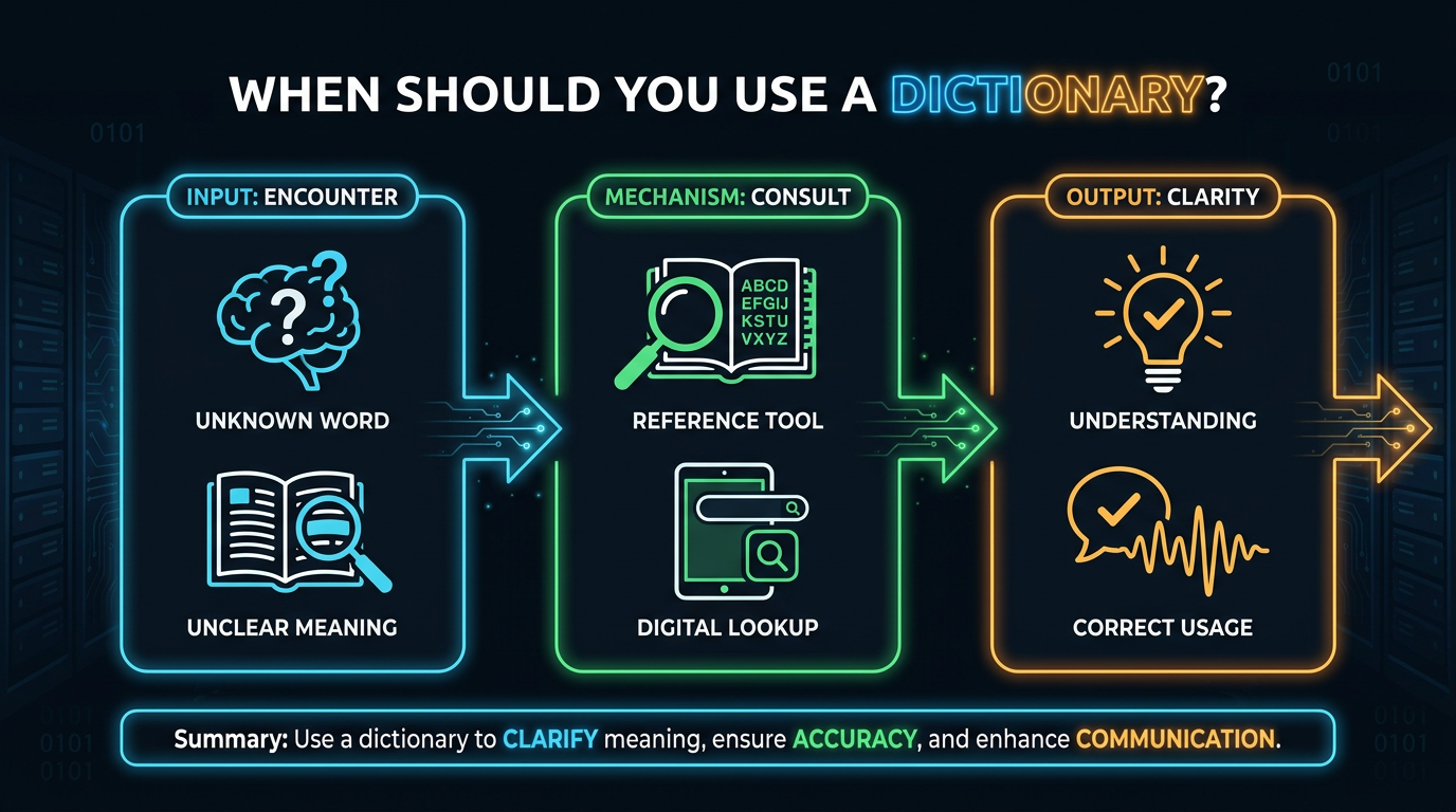 When Should You Use a Dictionary?