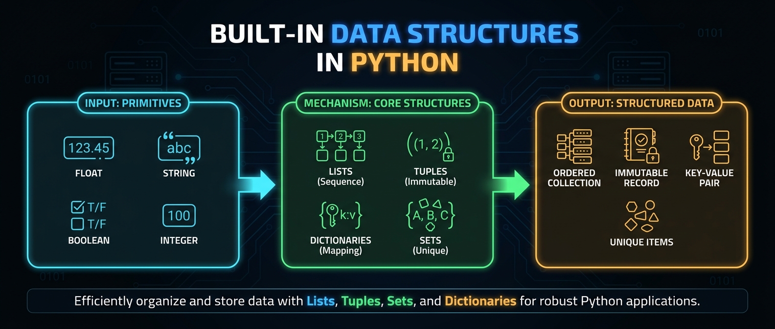 Built-in Data Structures in Python
