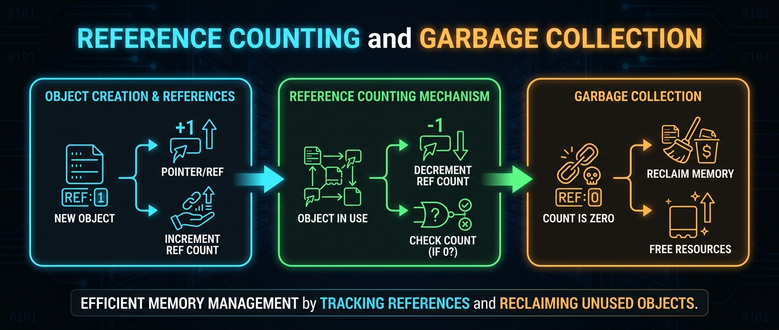 Reference Counting and Garbage Collection